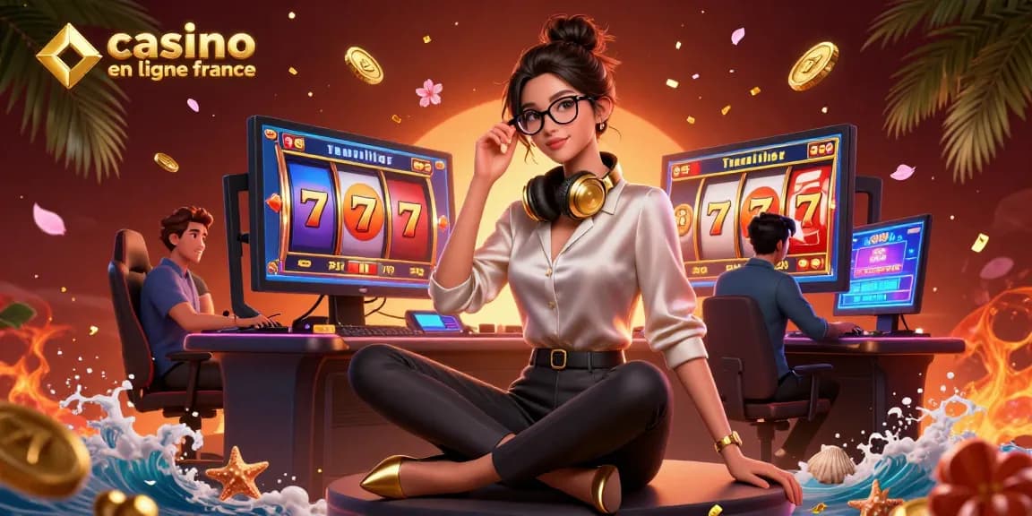 Découvrez l'excitation de casino en ligne France avec une configuration de jeu élégante et des éléments de jeu dynamiques.