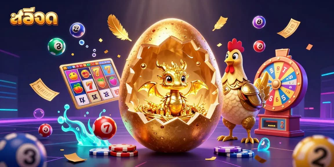 Engage with exciting สล็อต gaming moments featuring a golden dragon and dynamic slot elements.