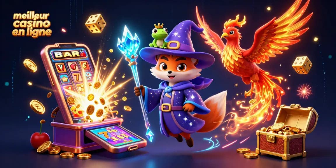 Jouez aux meilleures machines avec le meilleur casino en ligne, des jackpots et de la magie!