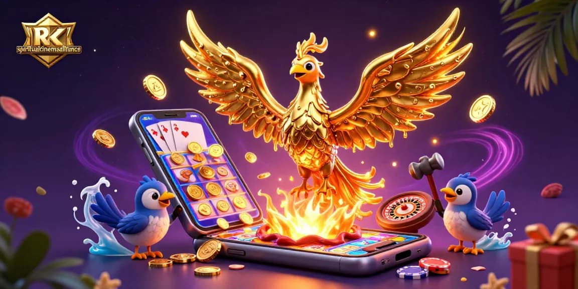 Experience the thrill of slots with spiritualcinemaalliance's vibrant casino scene featuring spinning reels and golden rewards.