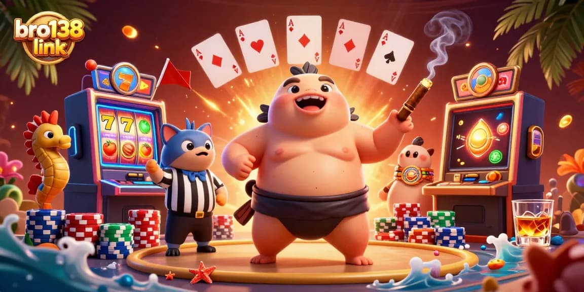 Play exciting slots with the bro138 link for amazing jackpots in a vibrant casino setting.