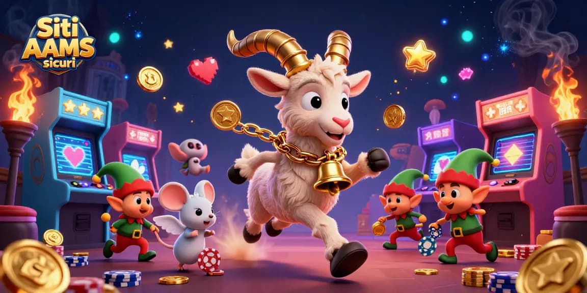 Gioca nei siti non AAMS sicuri con un 3D Krampus e un'ambientazione festiva del casinò.