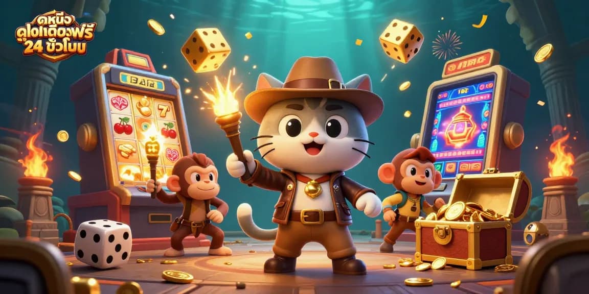 ดูหนังออนไลน์ฟรี 24 ชั่วโมง สนุกกับคาสิโนออนไลน์ รับโบนัสและเกมใหม่แบบตลอดเวลา