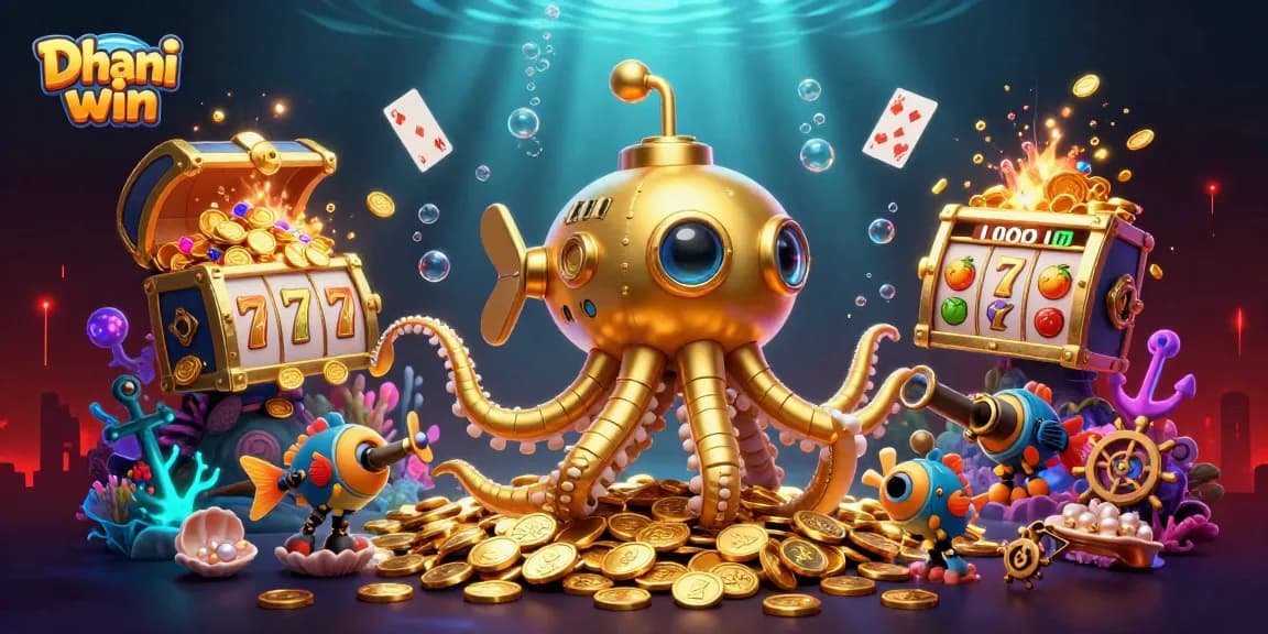 Dive into Dhani win and experience thrilling gameplay amid golden coins and colorful game elements.