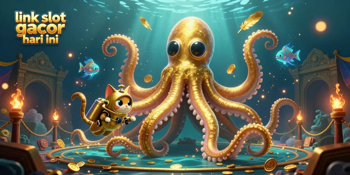 Terlibat dengan permainan slot yang mendebarkan di link slot gacor hari ini yang menampilkan pemandangan bawah laut yang ajaib.