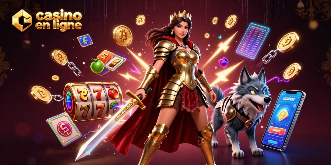 Jouez à des jeux palpitants au casino en ligne avec des personnages captivants et des éléments de jeu vibrants