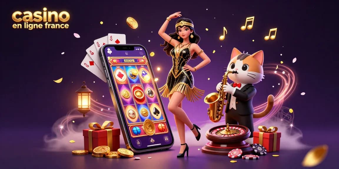 Participez à des machines à sous virtuelles palpitantes au casino en ligne France, avec des éléments de jeu vibrants et des personnages amusants.