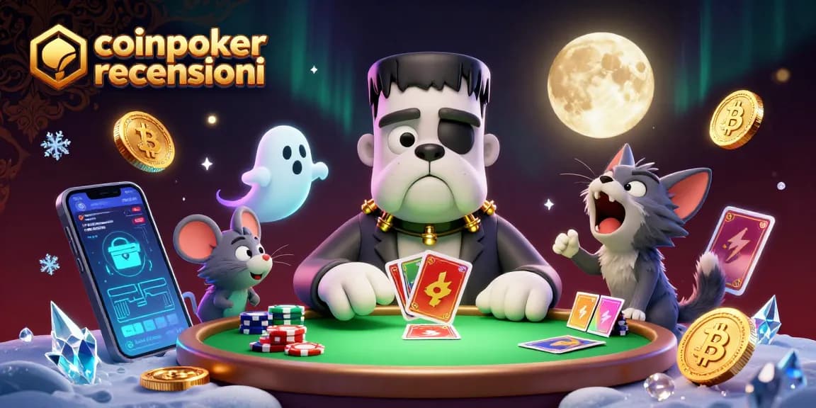 Recensione CoinPoker: gioca a poker con crypto, partecipando a eventi emozionanti.