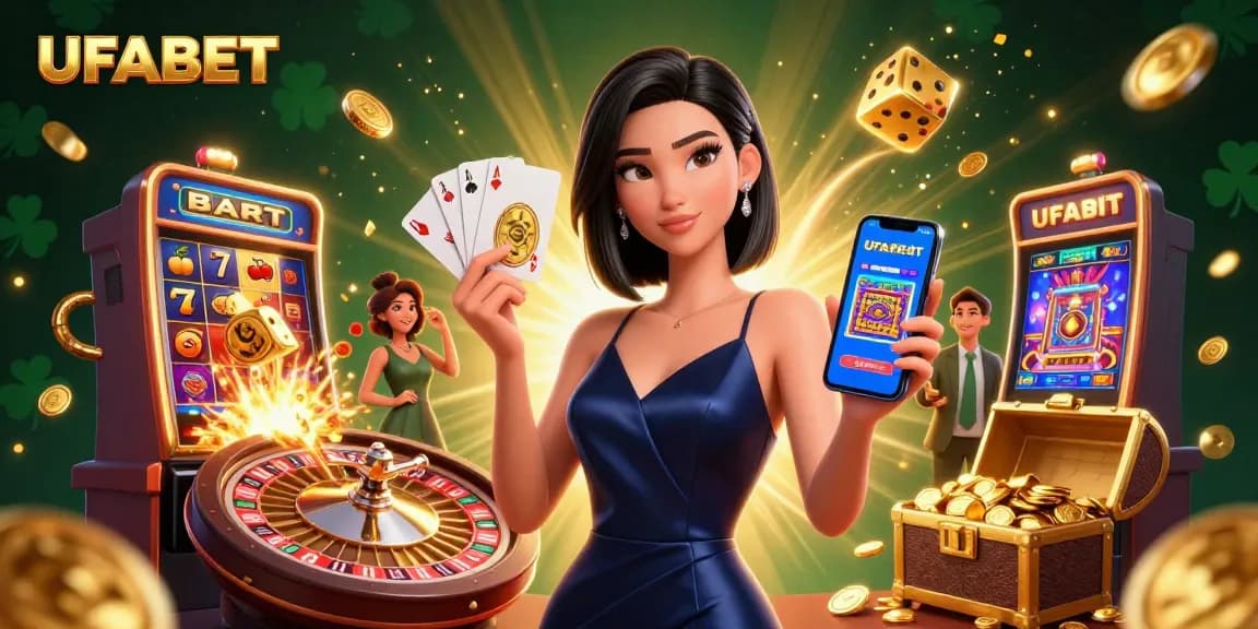 Experience thrilling gameplay at UFABET with stunning visuals of casino excitement and winning opportunities.