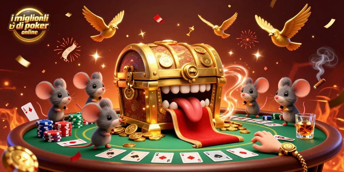 I migliori siti di poker online presentano un'illustrazione vibrante di poker, con emozionanti scenari di gioco e dettagli accattivanti.
