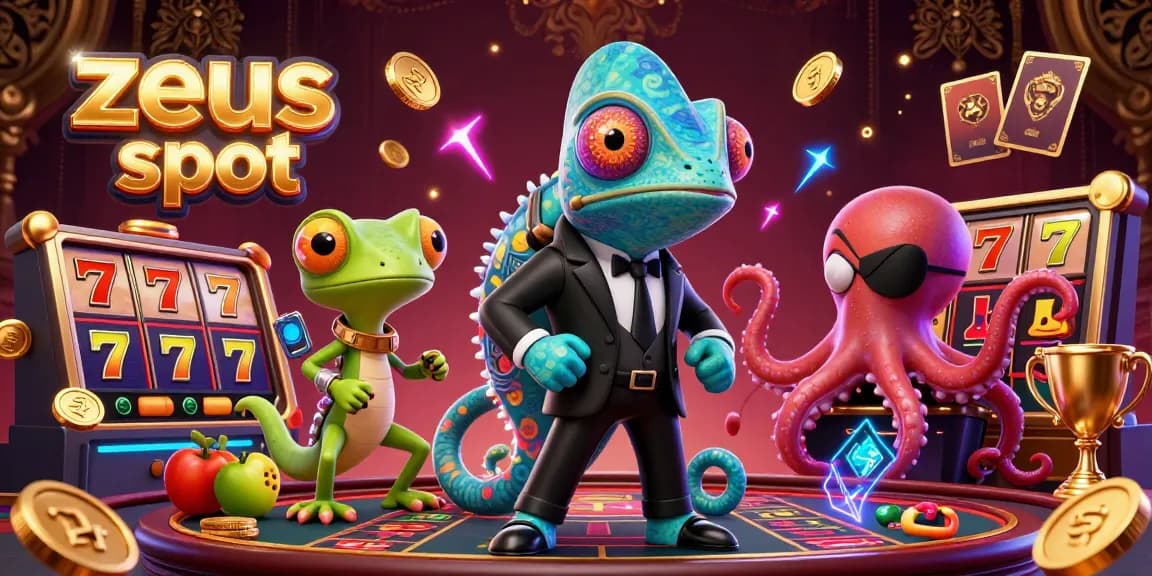 Spin the zeus slot with vibrant 3D characters and dynamic casino elements for an immersive gaming experience.
