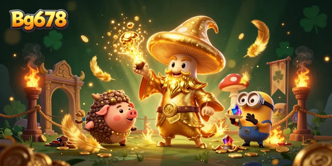 Engage with thrilling battles in Bg678's vibrant casino adventure.