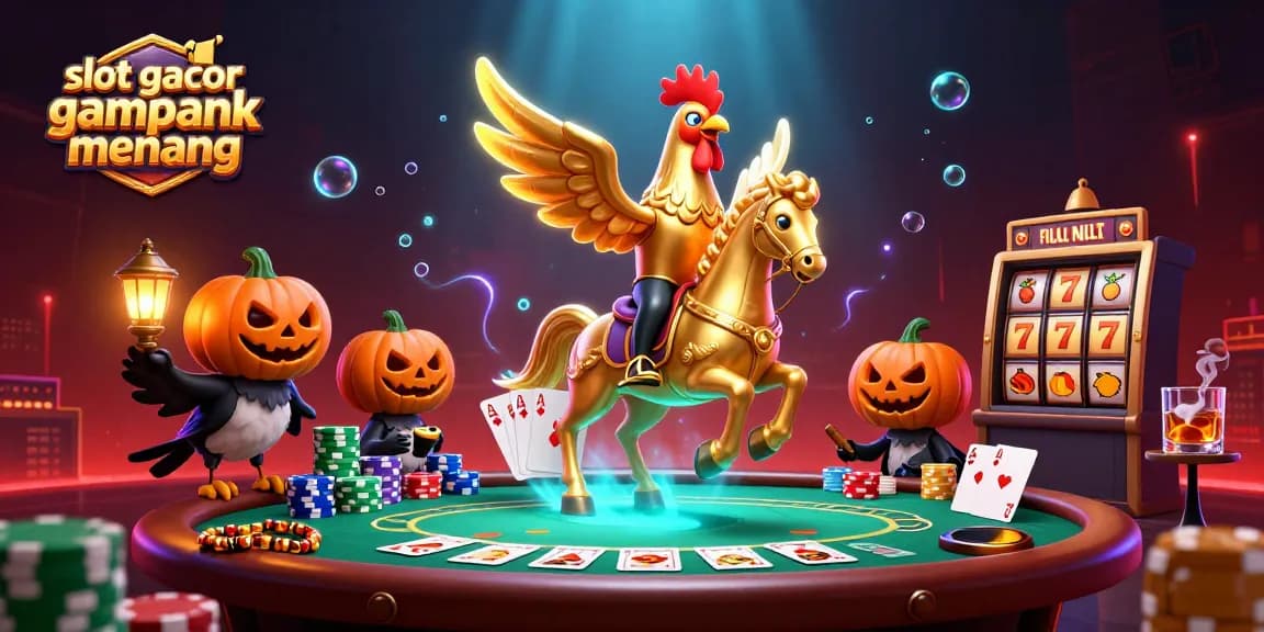 Menangkan jackpot di slot gacor gampang menang dengan ilustrasi kasino yang memukau.