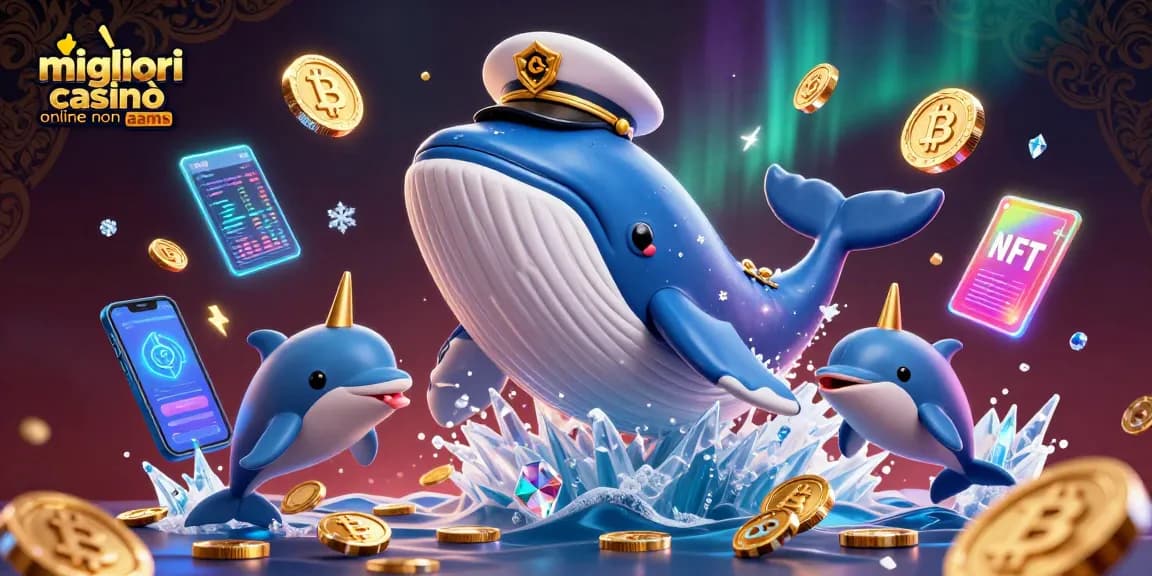 I migliori casinò online non AAMS offrono opportunità di vincita in un'atmosfera ludica con balene, narvali e delfini.
