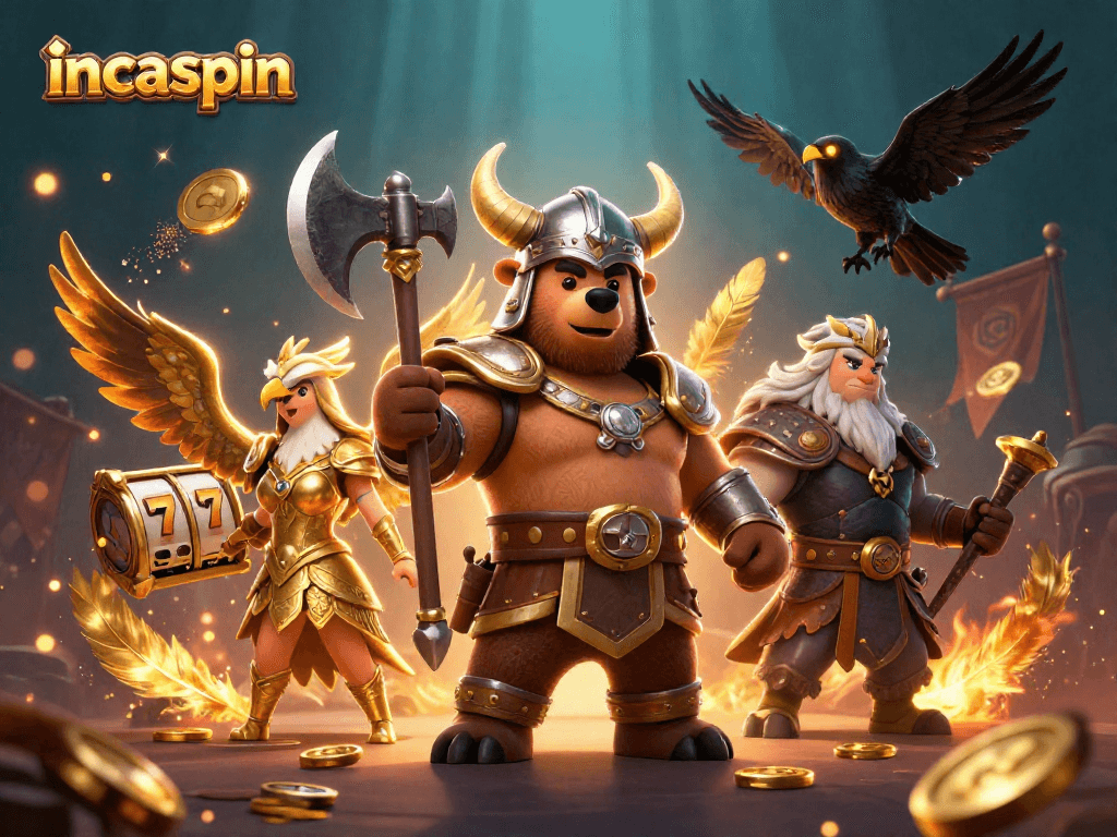 Spin to win at incaspin casino with exciting games and a vibrant atmosphere filled with gold coins!