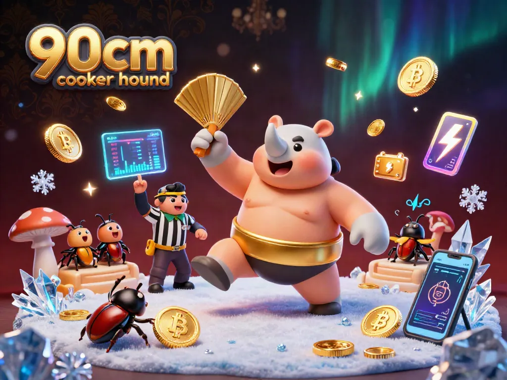 Experience a thrilling encounter with 90cm cooker hood as cartoon beetles compete in a playful casino setting.