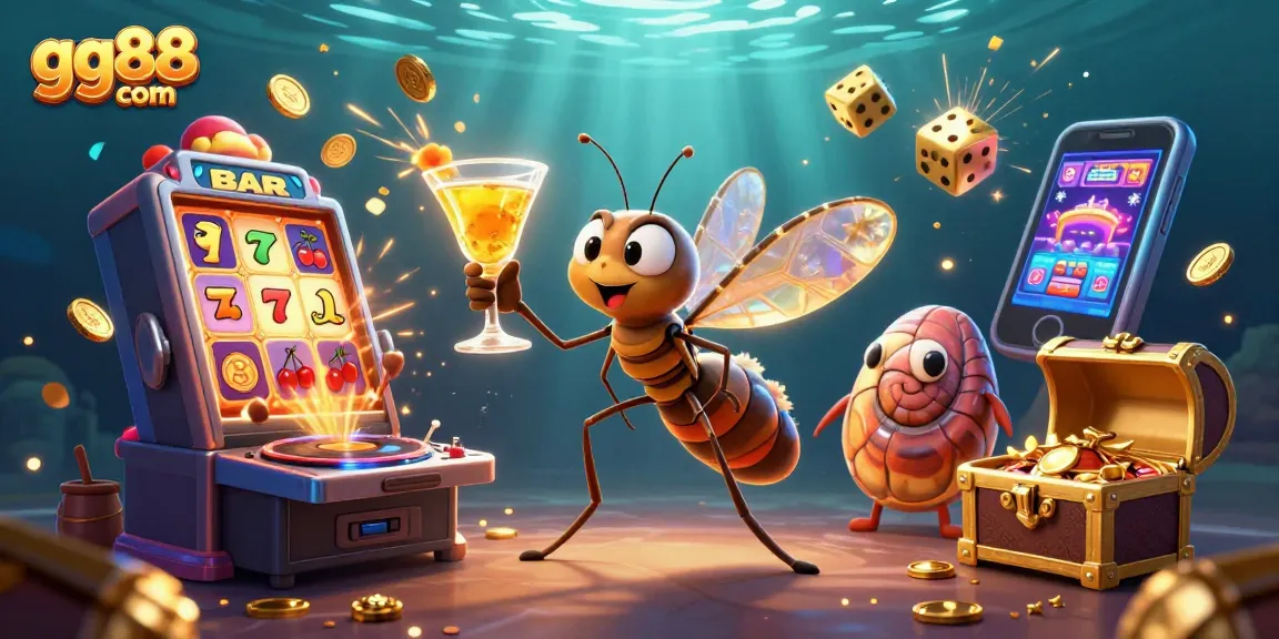 Engage with gg88 com's thrilling casino scene featuring dynamic elements and iconic characters.