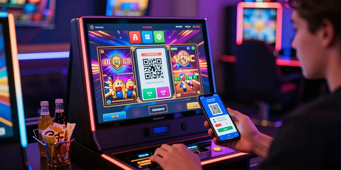 Engaging user interface for slot qris gaming, showcasing vibrant graphics and payment options.