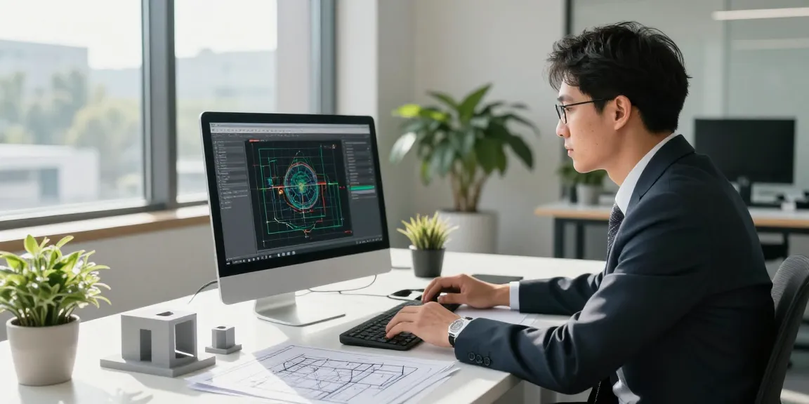 Engineer providing engineering services missouri in a modern office setting, showcasing professional expertise and consultation work.