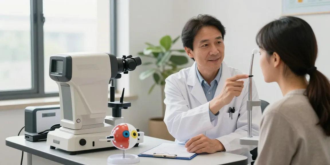 Consultation at SNU Eye Clinic, focusing on https://snuseoulglobal.com eye health solutions and personalized care.