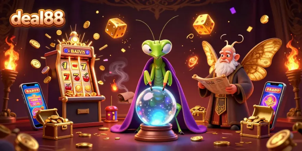 Experience the excitement of deal88 with vibrant 3D casino characters and dynamic game elements.