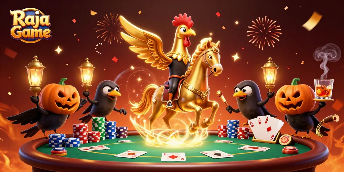 Experience the thrill of Raja Game with dynamic casino action featuring vibrant characters and rich game elements.