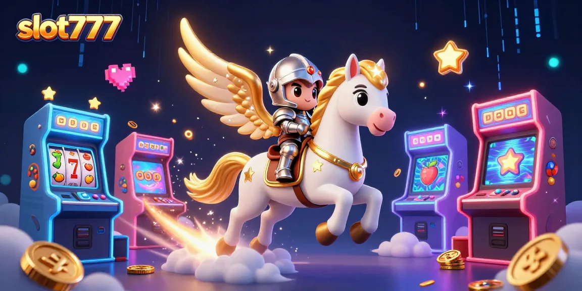 Experience thrilling gameplay with slot777 in this vibrant casino-themed illustration.