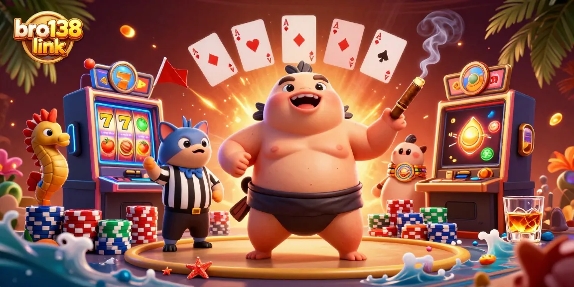 Play exciting slots with the bro138 link for amazing jackpots in a vibrant casino setting.