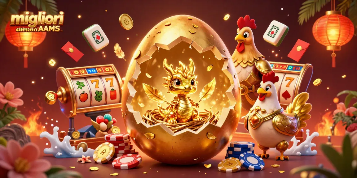 Scopri i migliori casino non AAMS con il drago dorato e monete mentre si divertono nei giochi.