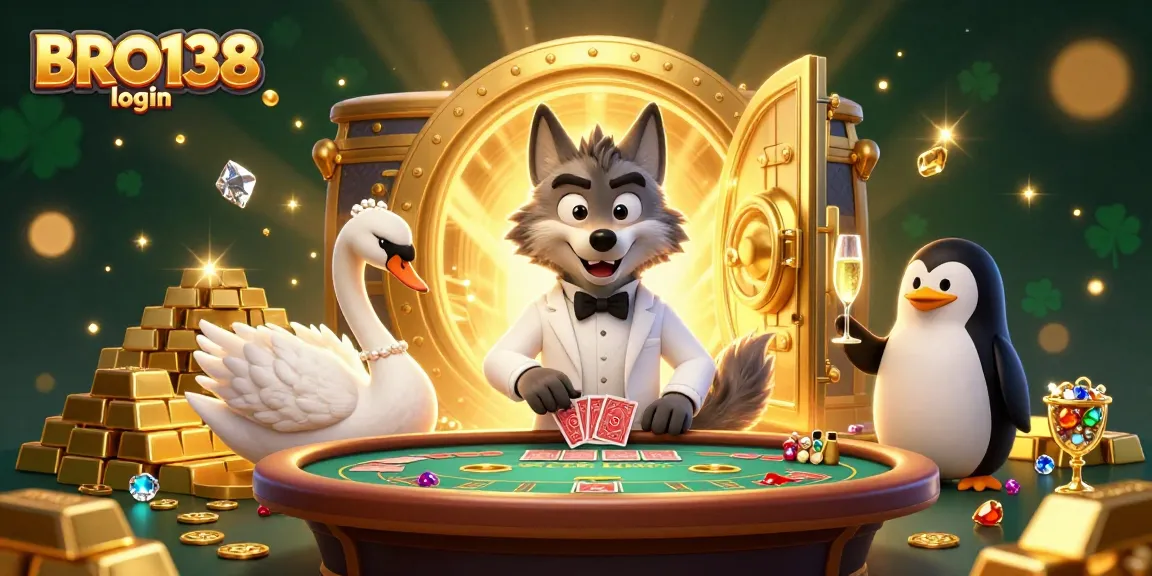 Join BRO138 login and win at an exciting baccarat table with unique animal characters.